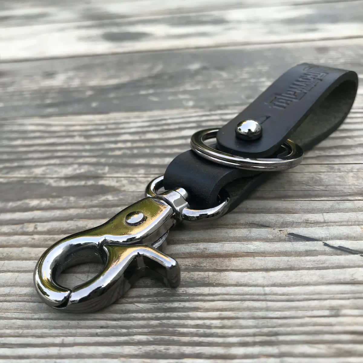 Key Fob With Metallic Black