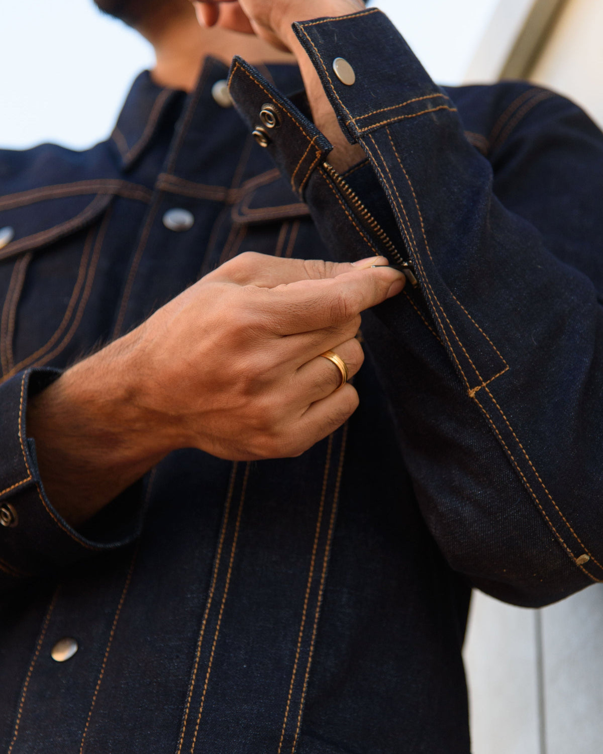 Zero: Denim Riding Jacket