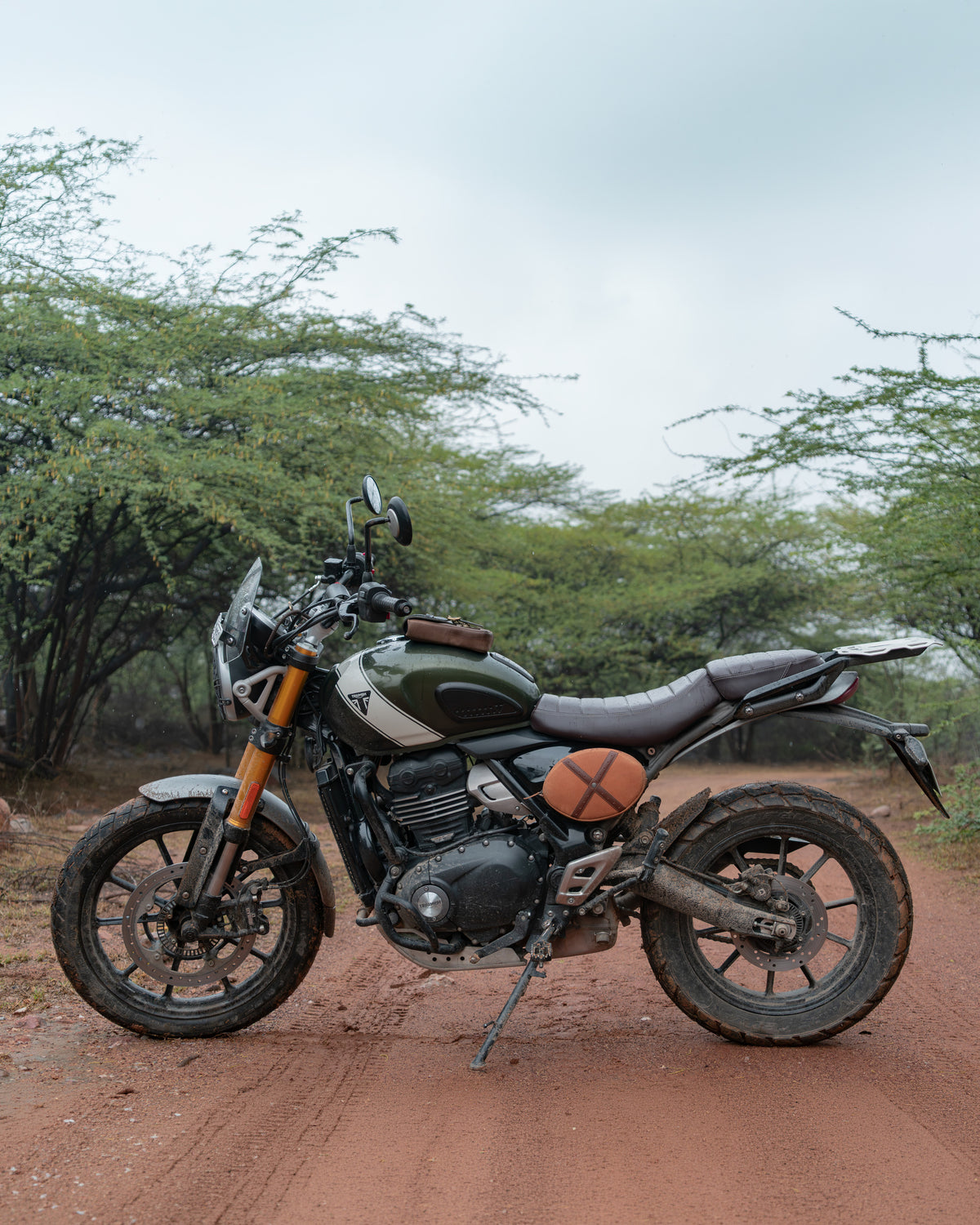 Scrambler Egg: Side Panel Bag For Triumph Scrambler 400X/XC