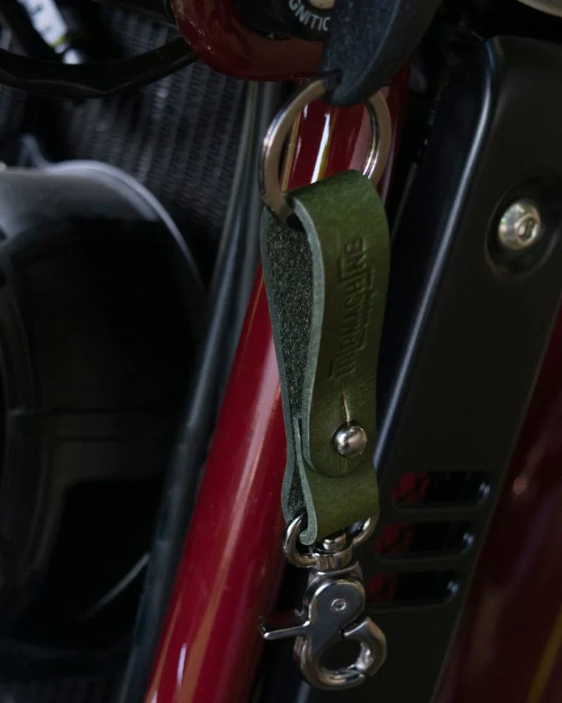 Key Fob With Metallic Black
