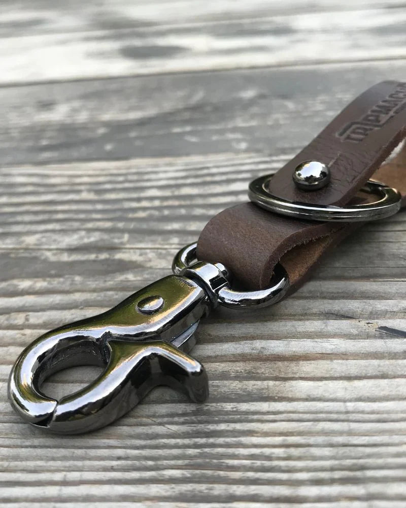 Key Fob With Metallic Black
