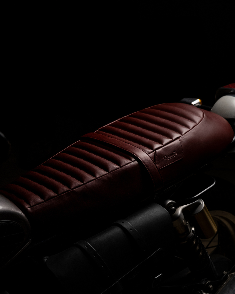 Touring Leather Seat For Royal Enfield Interceptor 650 / GT 650