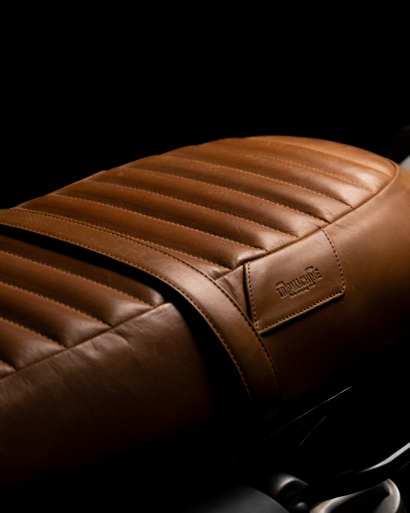 Touring Leather Seat For Royal Enfield Interceptor 650 / GT 650