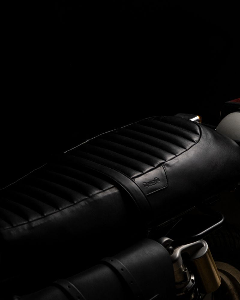 Touring Leather Seat For Royal Enfield Interceptor 650 / GT 650