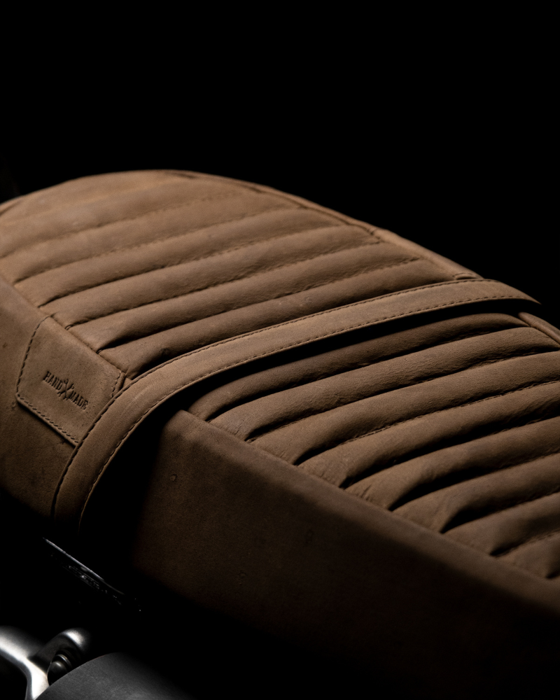 Touring Leather Seat For Royal Enfield Interceptor 650 / GT 650