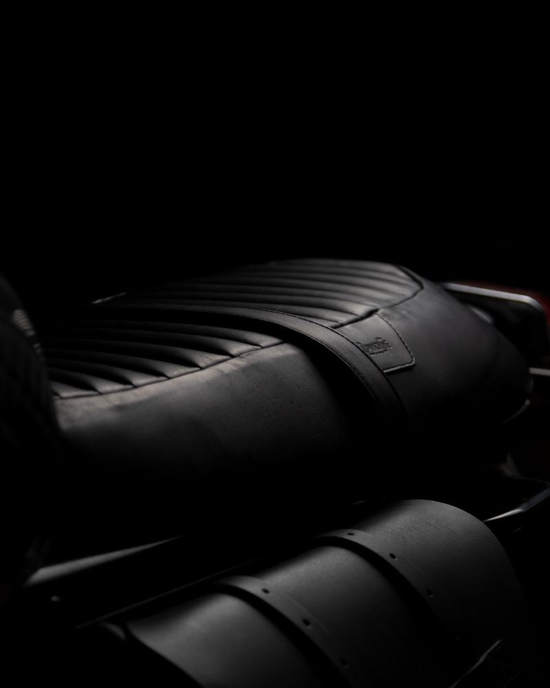 Touring Leather Seat For Royal Enfield Interceptor 650 / GT 650