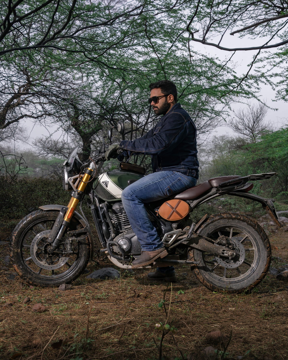 Scrambler Egg: Side Panel Bag For Triumph Scrambler 400X/XC