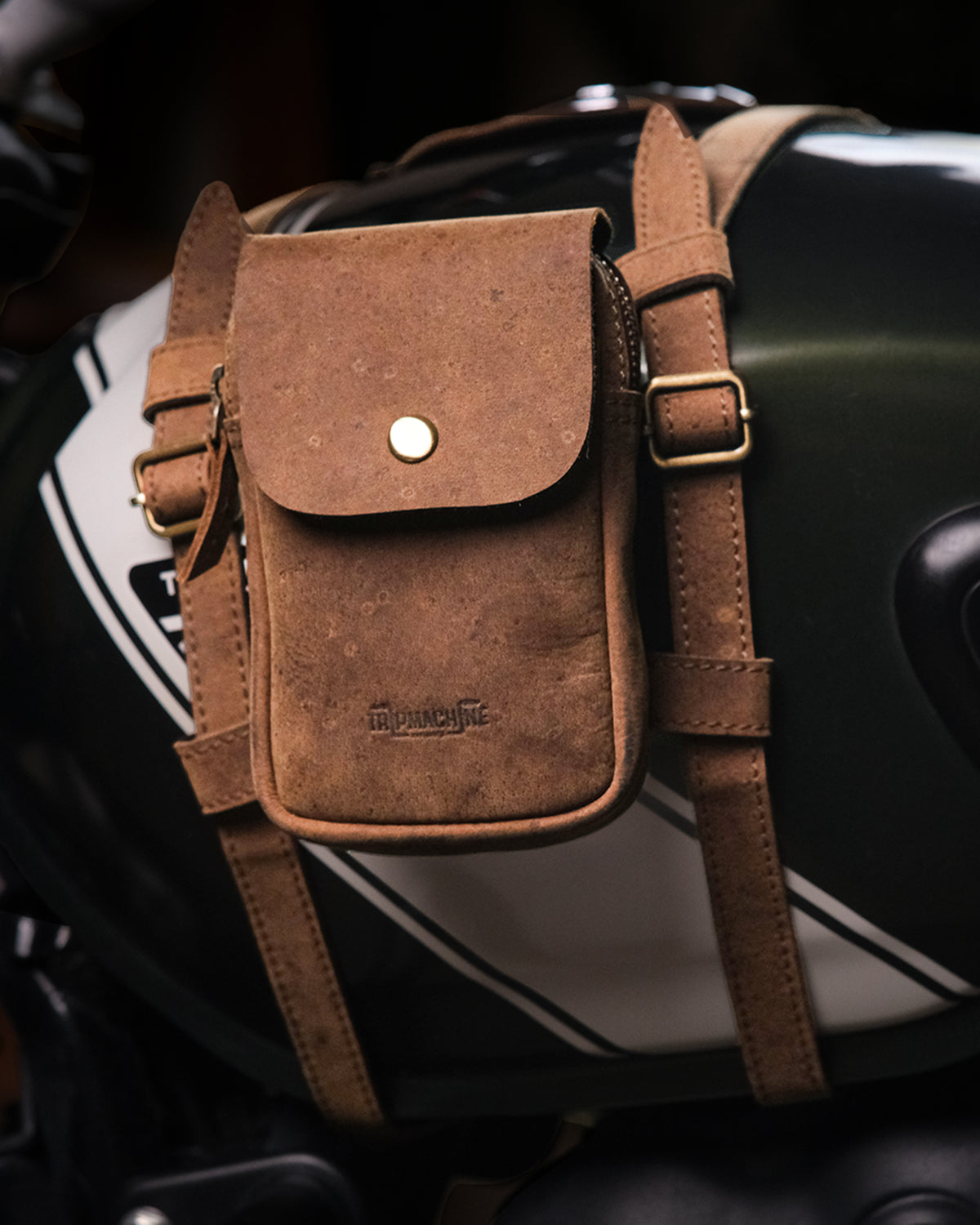 Tank Strap Crafted to Fit Triumph 400