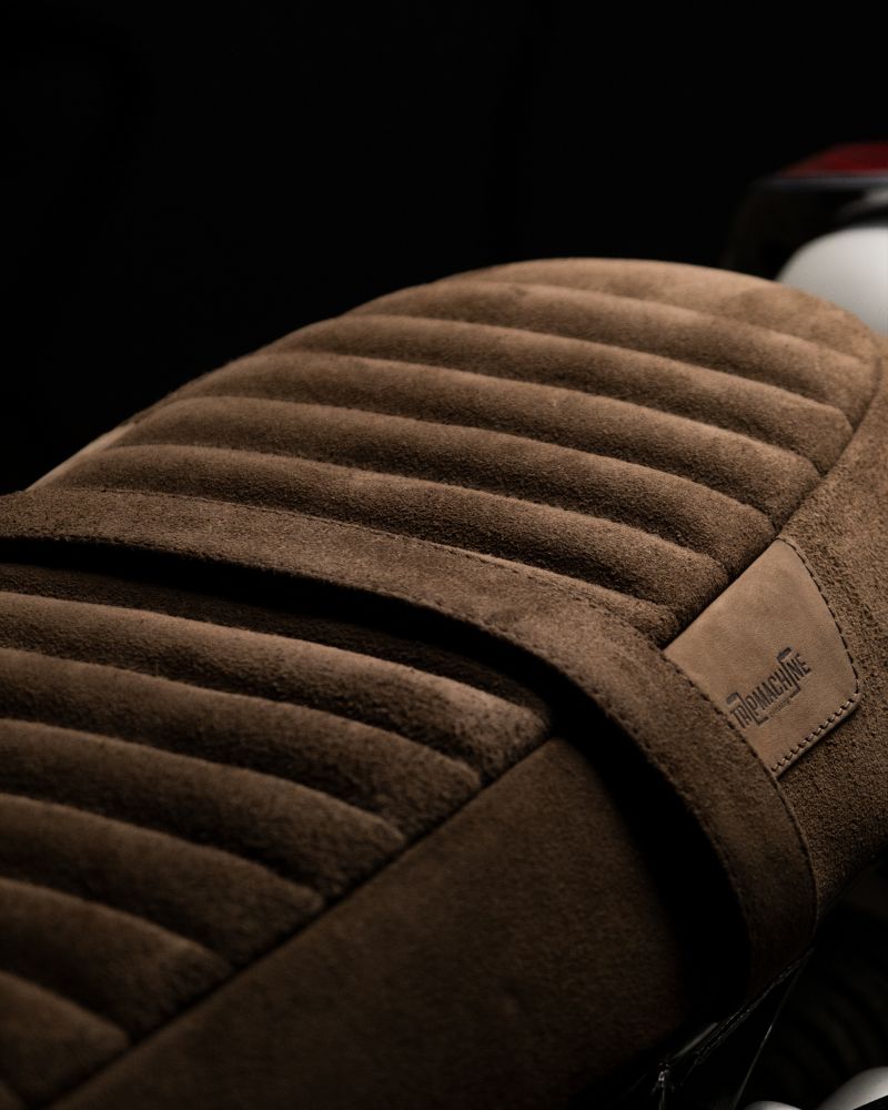 Touring Suede Seat For Royal Enfield Interceptor 650 / GT 650