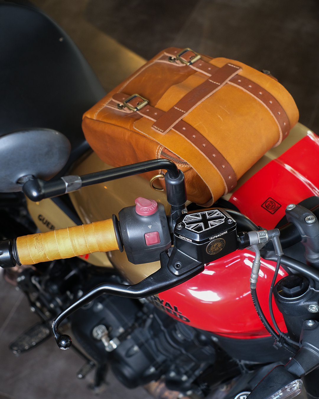 Brake Oil Reservoir Cap Crafted to Fit Himalayan & Guerrilla 450