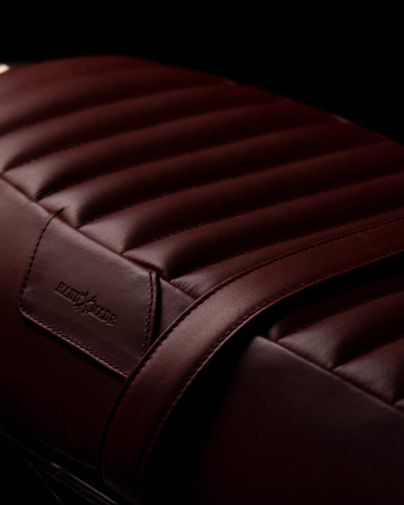 Touring Leather Seat For Royal Enfield Interceptor 650 / GT 650