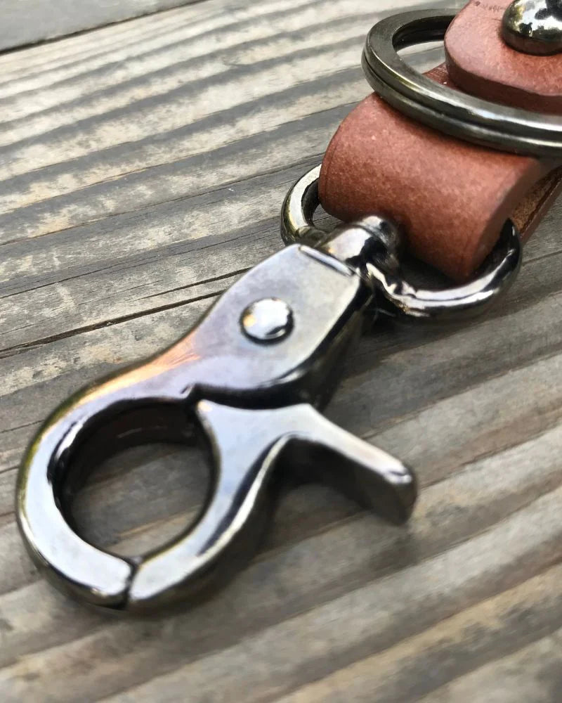 Key Fob With Metallic Black