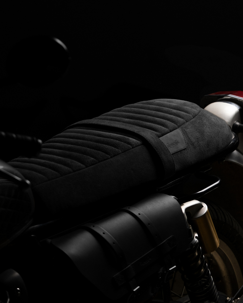 Touring Suede Seat For Royal Enfield Interceptor 650 / GT 650