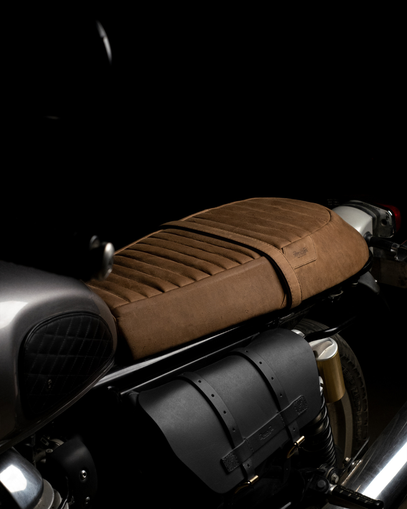 Touring Leather Seat For Royal Enfield Interceptor 650 / GT 650