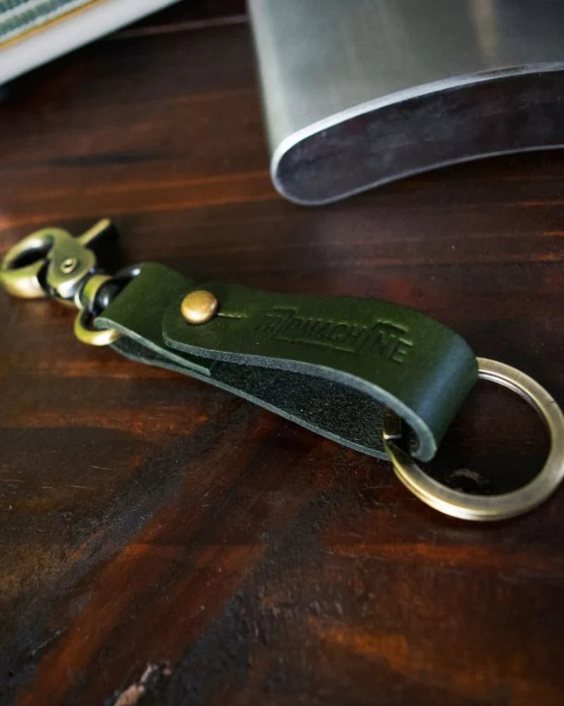 Key Fob With Antique Gold