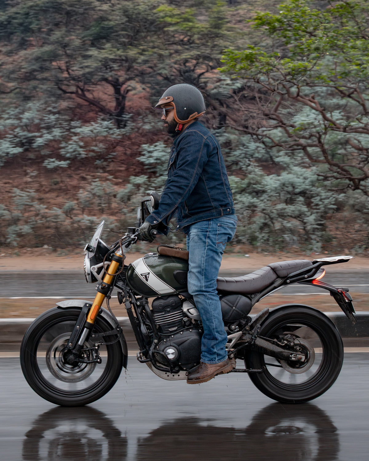 Scrambler Egg: Side Panel Bag For Triumph Scrambler 400X/XC