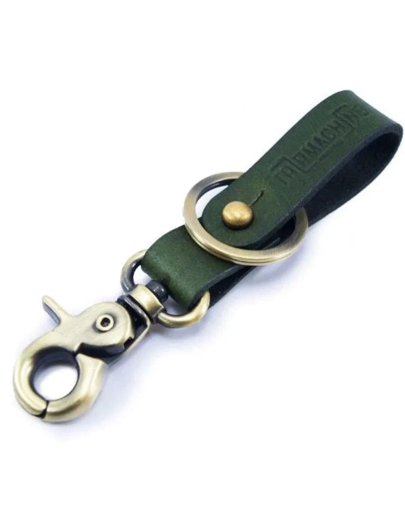 Key Fob With Antique Gold
