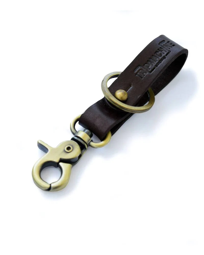 Key Fob With Antique Gold