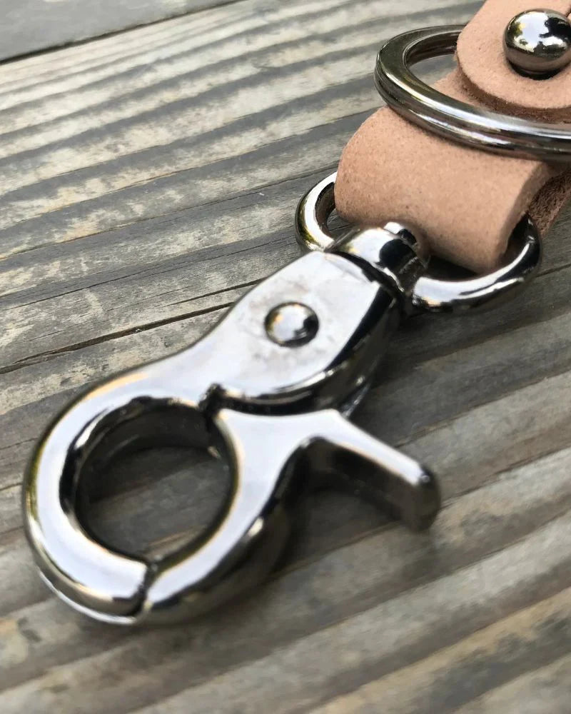 Key Fob With Metallic Black