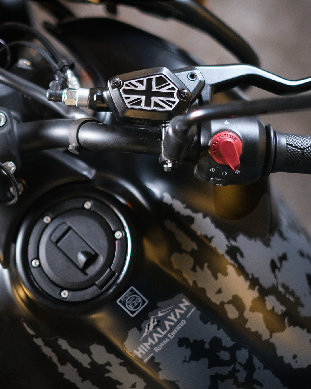 Brake Oil Reservoir Cap Crafted to Fit Himalayan & Guerrilla 450