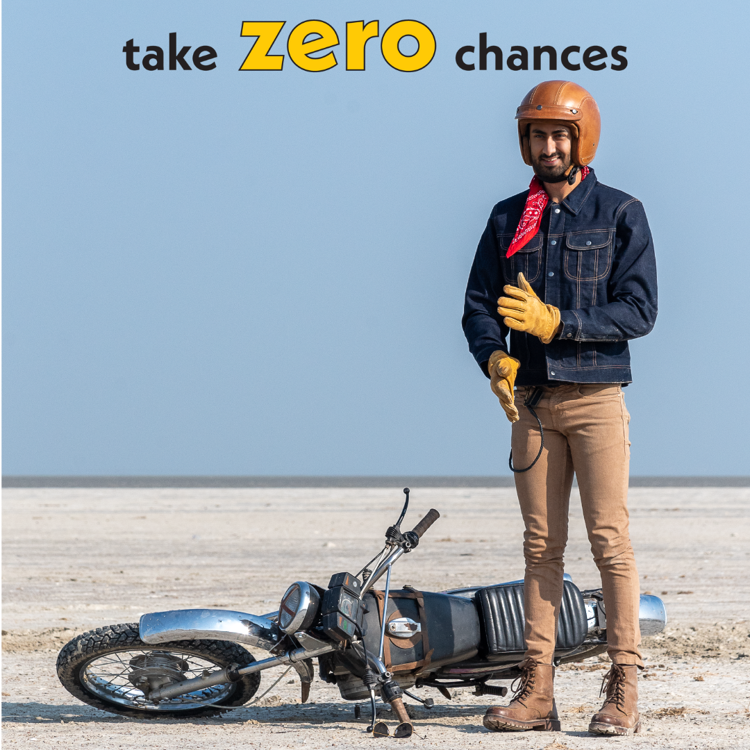 Zero: džínová motorkářská bunda